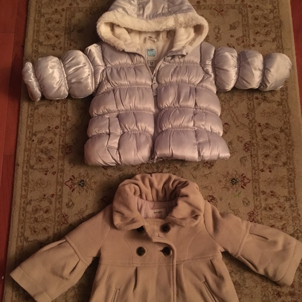 Set of Old Navy Coats 12-18 Months